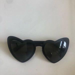 YSL heart sunglasses